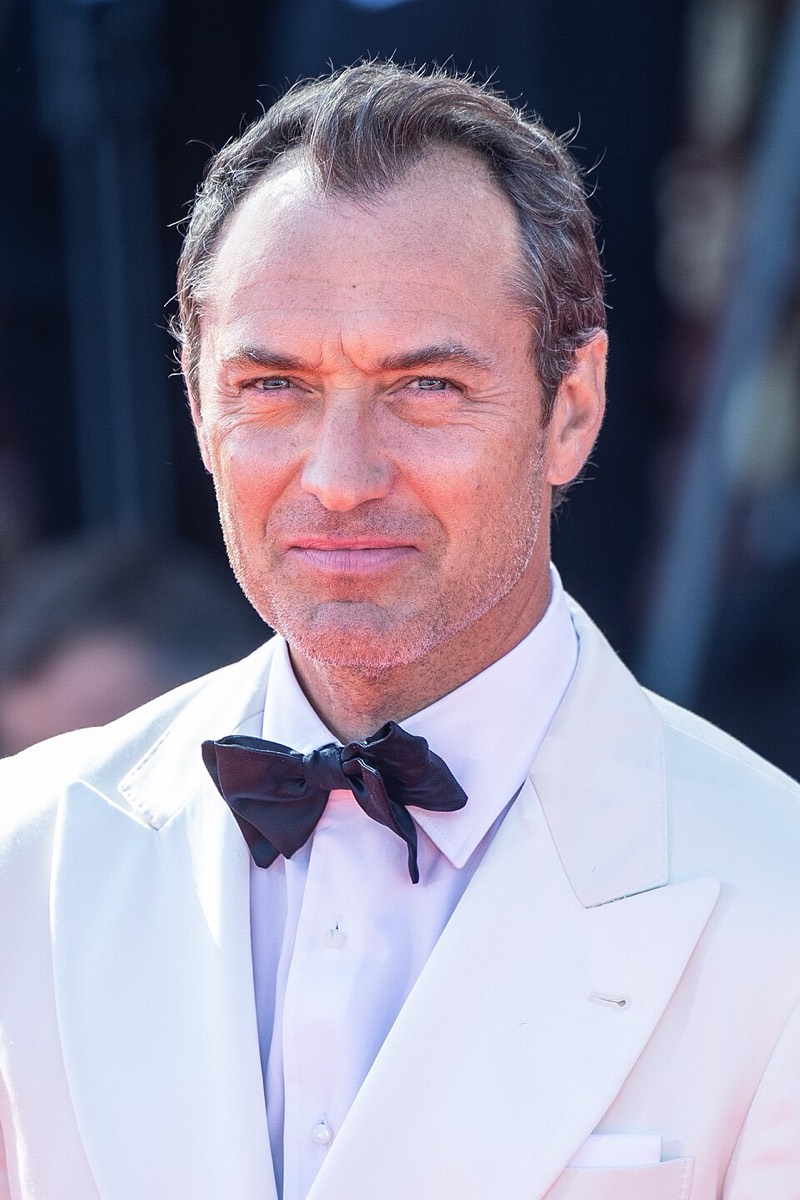 Jude Law: White dinner jacket